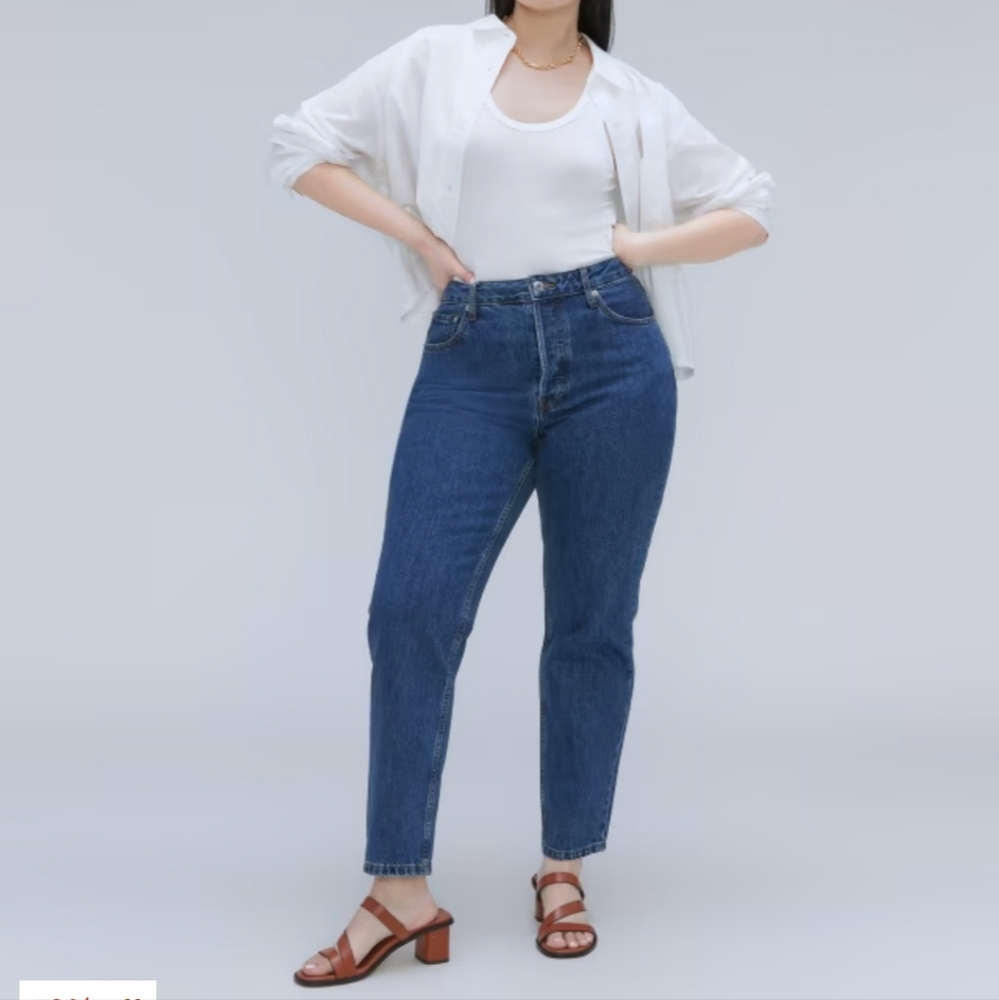 Everlane Curvy 90s Cheeky Straight Jean